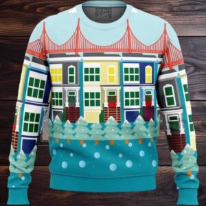 Everywhere Full House Ugly Christmas Sweater