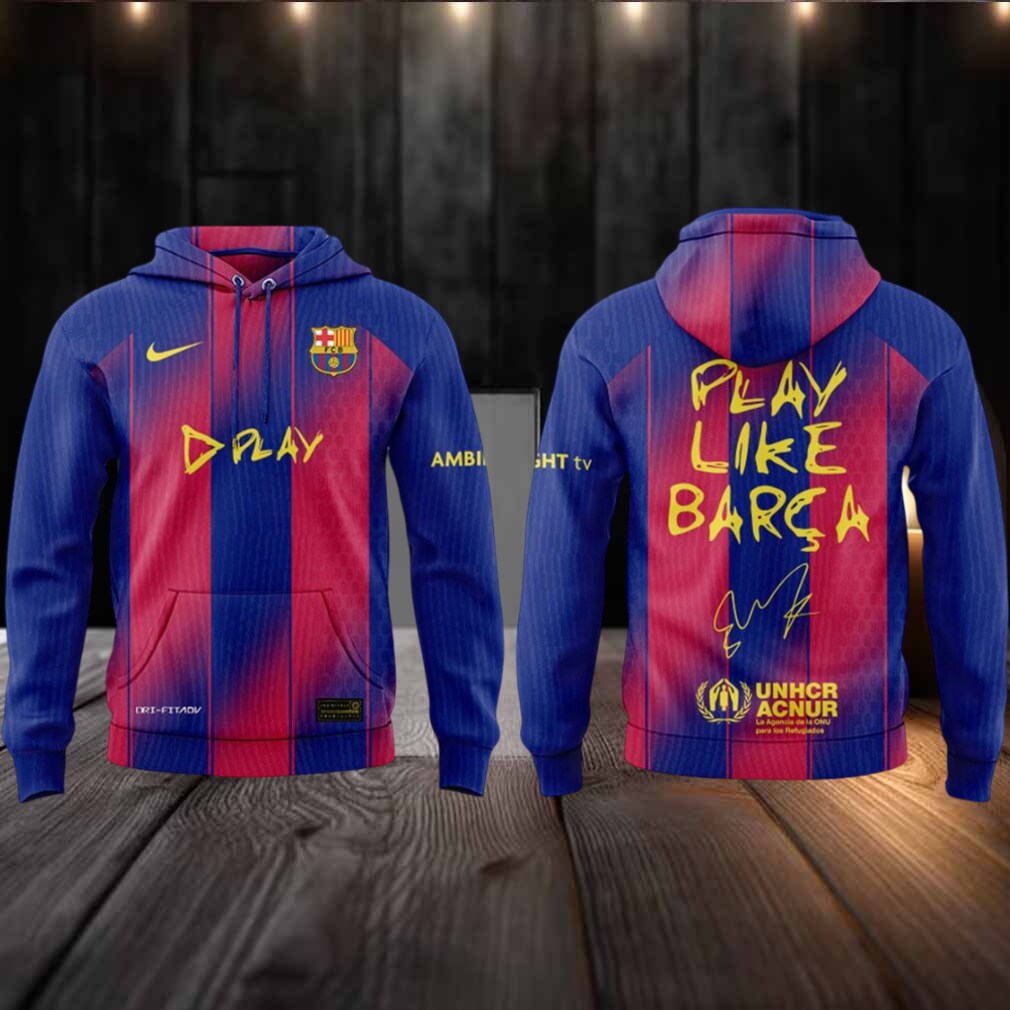 FC Barcelona Ed Sheeran Tour 2025 Play Like Barca Celebrating El Clasico Hoodie T Shirt FC Barcelona Ed Sheeran Tour 2025 Play Like Barca Celebrating El Clasico Hoodie T Shirt