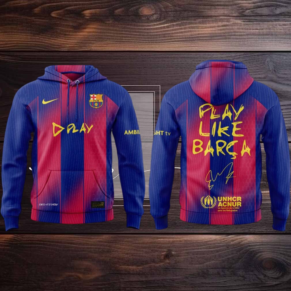 FC Barcelona Ed Sheeran Tour 2025 Play Like Barca Celebrating El Clasico Hoodie T Shirt FC Barcelona Ed Sheeran Tour 2025 Play Like Barca Celebrating El Clasico Hoodie T Shirt