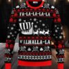 King Of War Vegvisir Symbol Viking Ugly Christmas Sweater King Of War Vegvisir Symbol Viking Ugly Christmas Sweater