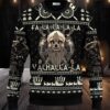 Funny Skull With Cap Skull Ugly Christmas Sweater Funny Skull With Cap Skull Ugly Christmas Sweater
