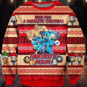 Fantastic Four Ugly Christmas Sweater