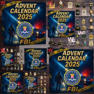 Federal Bureau of Investigation 2025 Advent Calendar Christmas