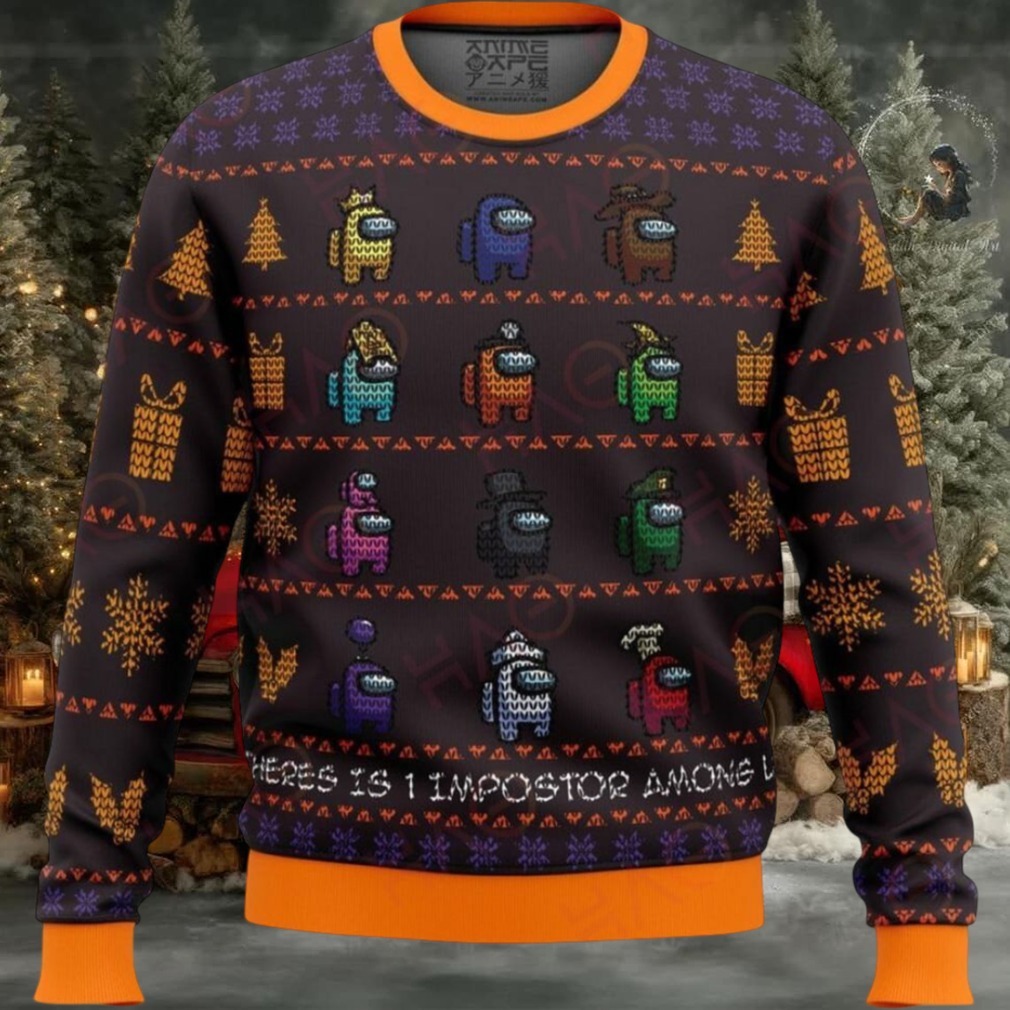 Festive Imposter Themed Ugly Christmas Sweater – Cozy & Fun Holiday Gift Festive Imposter Themed Ugly Christmas Sweater – Cozy & Fun Holiday Gift