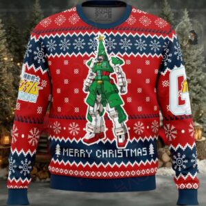 Festive Robot Christmas Sweater – Unique Holiday Style