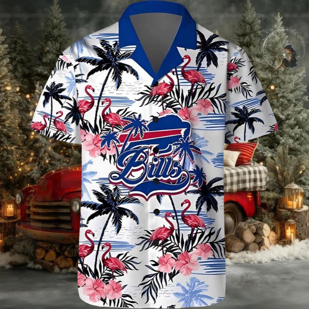 Flamingo Hibiscus Bills Hawaiian Shirt Flamingo Hibiscus Bills Hawaiian Shirt