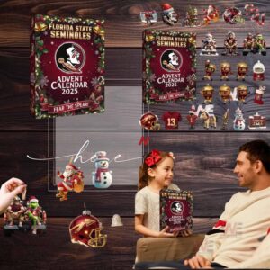 Florida State Seminoles football 2025 Advent Calendar Christmas