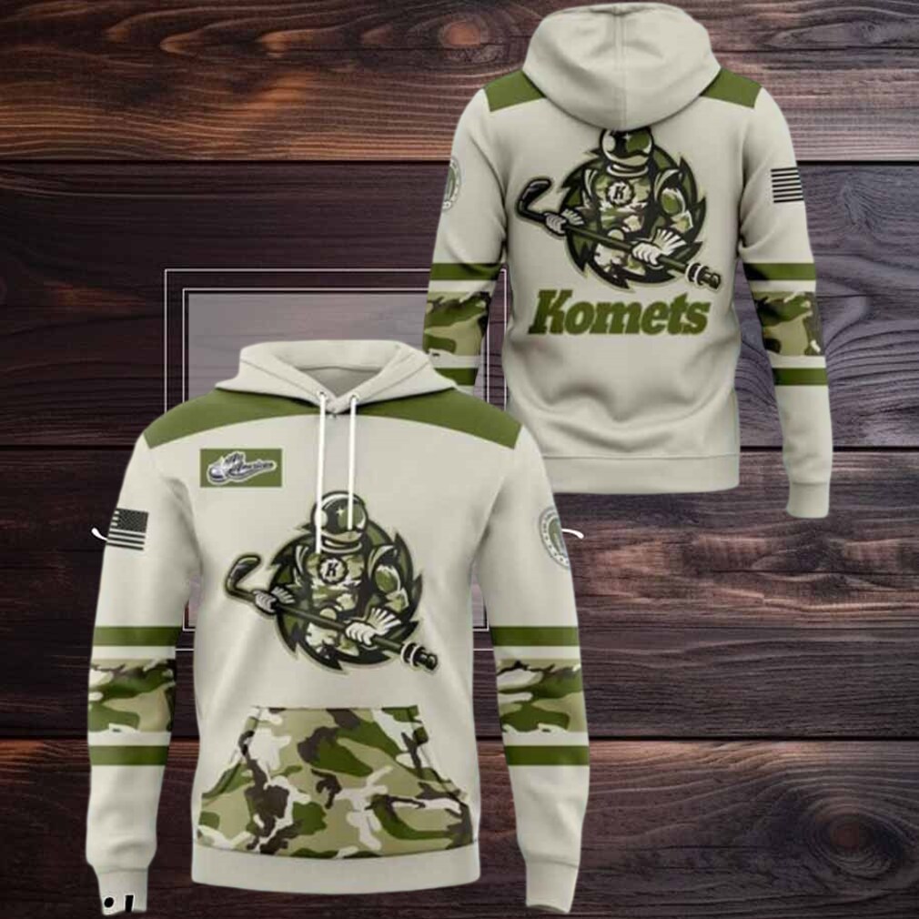 Fort Wayne Komets Military Appreciation Night Hoodie Fort Wayne Komets Military Appreciation Night Hoodie