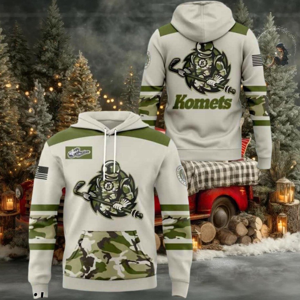Fort Wayne Komets Military Appreciation Night Hoodie Fort Wayne Komets Military Appreciation Night Hoodie
