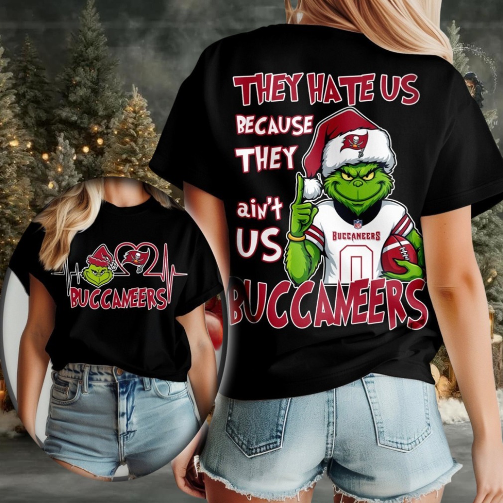Tampa Bay Buccaneers Grinch Santa They Hate Us Because They Ain’t Us Merry Christmas Shirt Tampa Bay Buccaneers Grinch Santa They Hate Us Because They Ain’t Us Merry Christmas Shirt