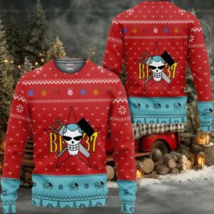 Franky Symbol One Piece Ugly Christmas Sweater