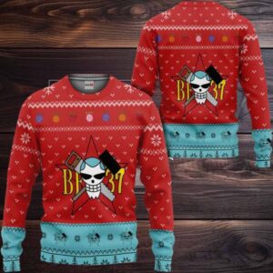 Franky Symbol One Piece Ugly Christmas Sweater