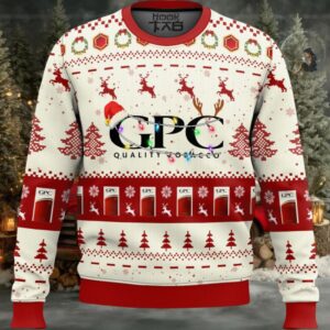 GPC Tobacco Ugly Christmas Sweater