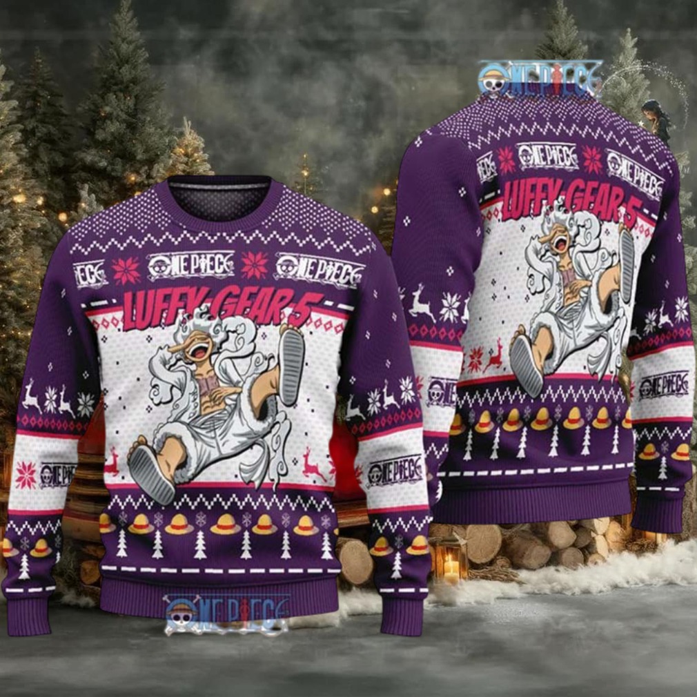 Gear 5 Joy Boy One Piece Ugly Christmas Sweater Gear 5 Joy Boy One Piece Ugly Christmas Sweater