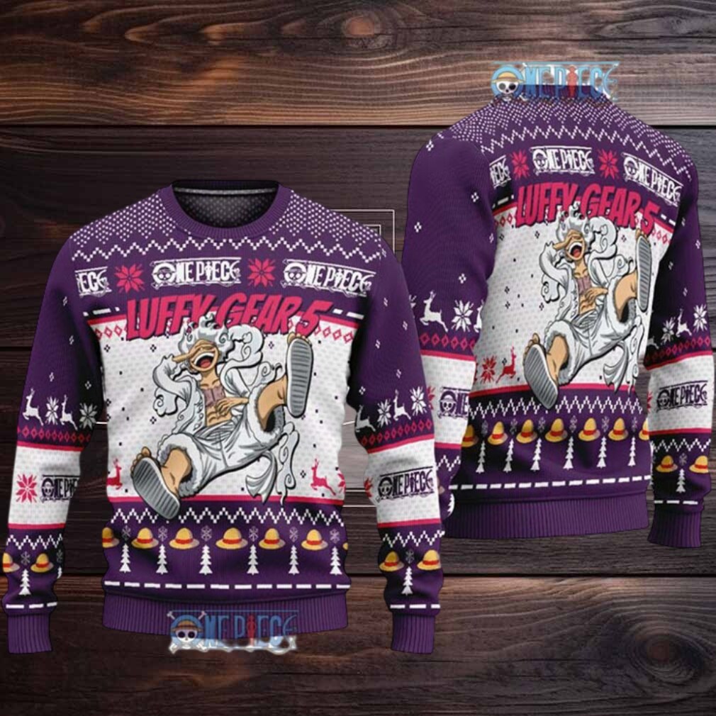 Gear 5 Joy Boy One Piece Ugly Christmas Sweater Gear 5 Joy Boy One Piece Ugly Christmas Sweater