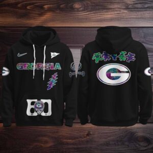 Georgia Bulldogs Celebrating Grateful Dead 60th Anniversary 2025 Hoodie T Shirt