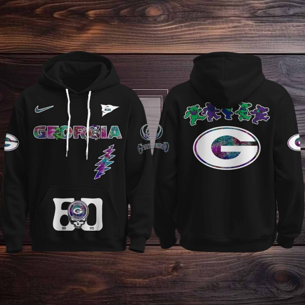 Georgia Bulldogs Celebrating Grateful Dead 60th Anniversary 2025 Hoodie T Shirt Georgia Bulldogs Celebrating Grateful Dead 60th Anniversary 2025 Hoodie T Shirt