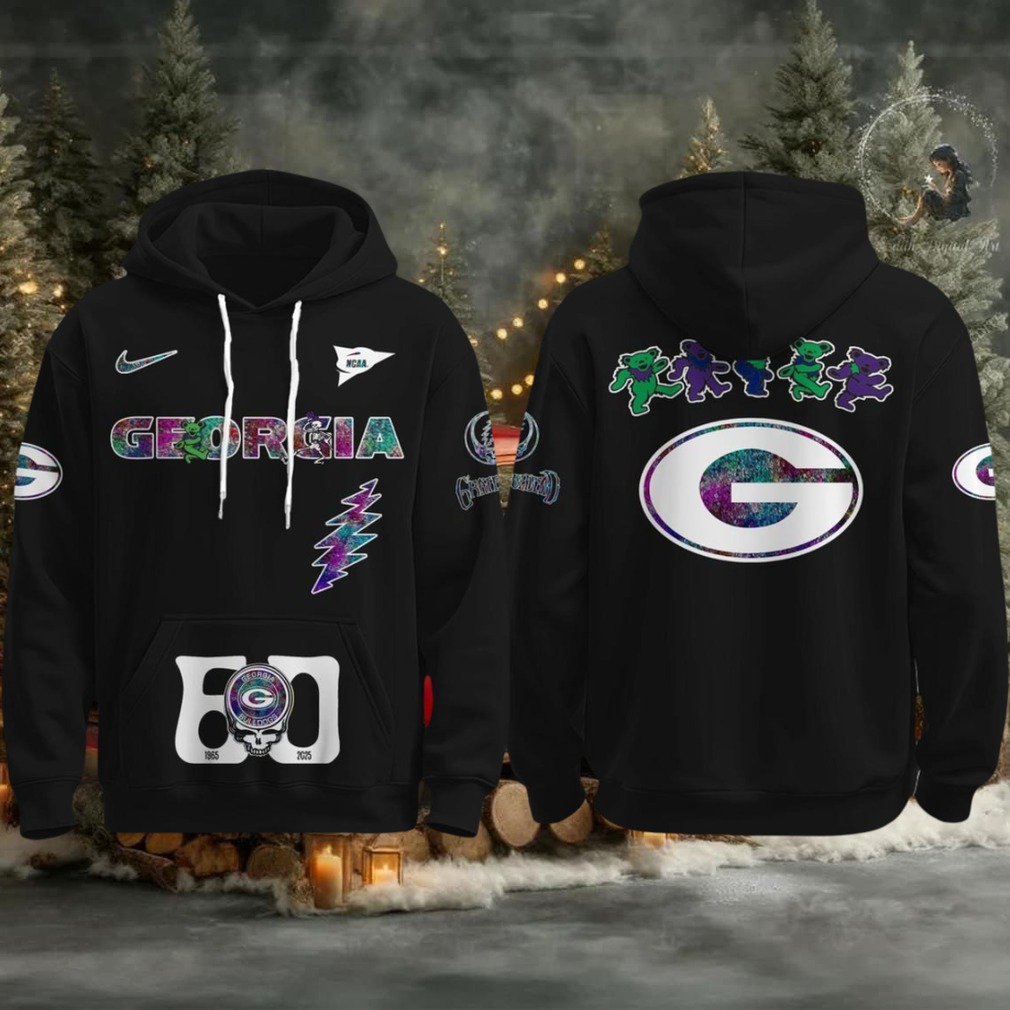 Georgia Bulldogs Celebrating Grateful Dead 60th Anniversary 2025 Hoodie T Shirt Georgia Bulldogs Celebrating Grateful Dead 60th Anniversary 2025 Hoodie T Shirt