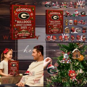 Georgia Bulldogs football Advent Calendar Christmas