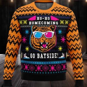 Go Bayside Saved by the Bell Ugly Christmas Sweater