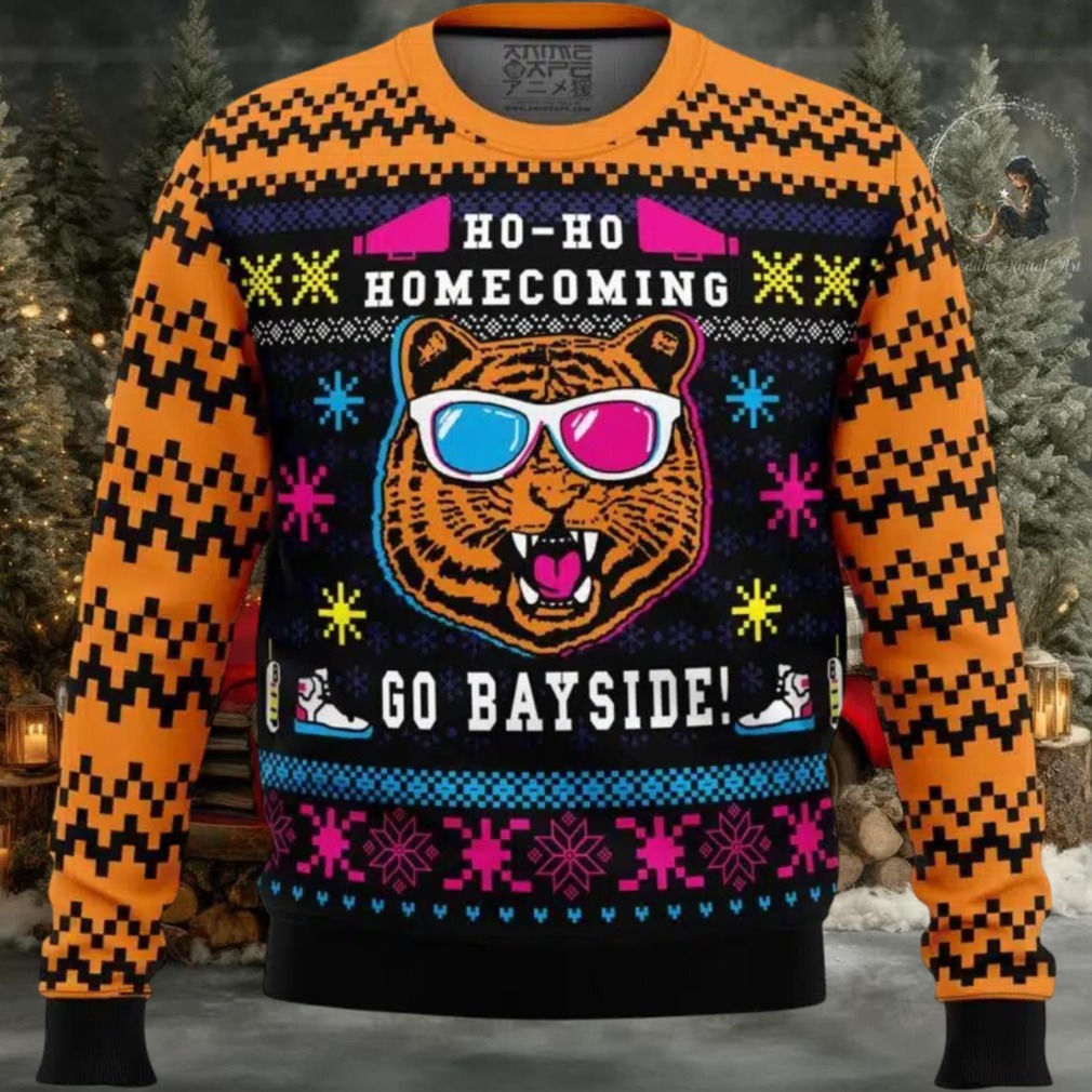 Go Bayside Saved by the Bell Ugly Christmas Sweater Go Bayside Saved by the Bell Ugly Christmas Sweater