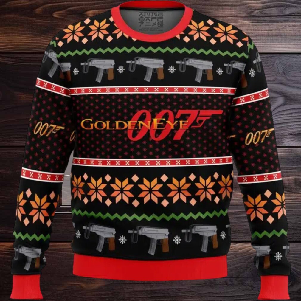 Golden Eye Ugly Christmas Sweater Golden Eye Ugly Christmas Sweater