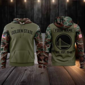 Golden State Warriors Military Appreciation Night 2025 Honor With Love Hoodie T Shirt