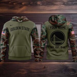Golden State Warriors Military Appreciation Night 2025 Honor With Love Hoodie T Shirt