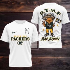 Green Bay Packers NFL Bad Bunny 2025 New Two Sided Shirt