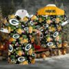 Green Bay Packers Mandala Pattern Logo Swings Hawaiian Shirt Green Bay Packers Mandala Pattern Logo Swings Hawaiian Shirt