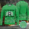 Teal Jagermeister Stag Logo Christmas Ugly Sweater Teal Jagermeister Stag Logo Christmas Ugly Sweater