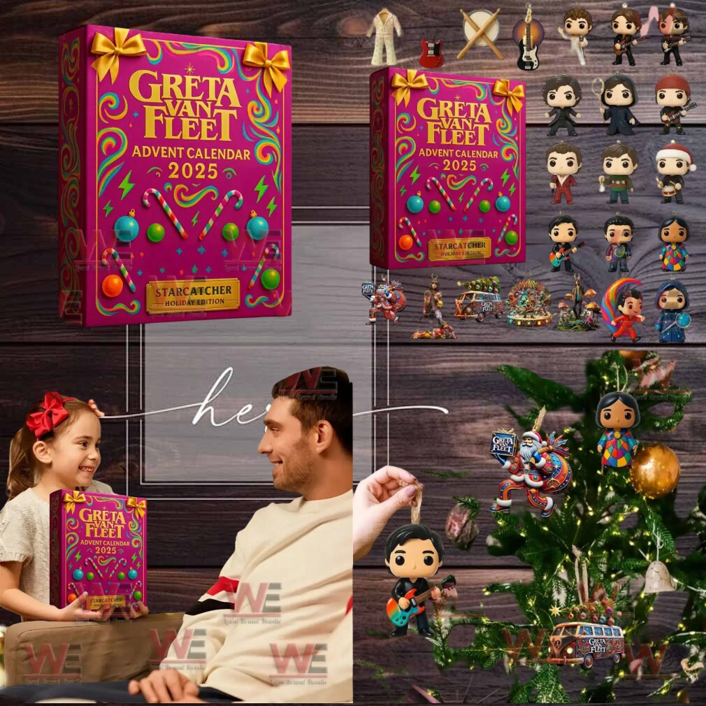 Greta Van Fleet 2025 Advent Calendar Christmas Greta Van Fleet 2025 Advent Calendar Christmas