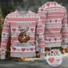 White Blue Twisted Tea Grinch Snowflake Pattern Ugly Sweater White Blue Twisted Tea Grinch Snowflake Pattern Ugly Sweater