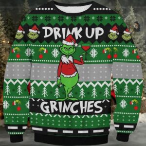Grinch Ugly Christmas Sweater, Grinch Sweater Adults