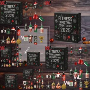 Gym Fitness 2025 Advent Calendar Christmas