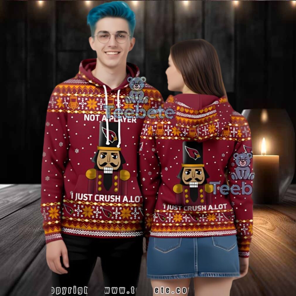 Arizona Cardinals Christmas Nutcracker Ugly 3D Printed Hoodie Arizona Cardinals Christmas Nutcracker Ugly 3D Printed Hoodie