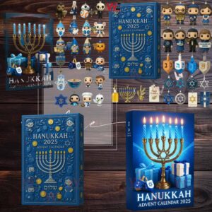 Hanukkah Advent Calendar 2025 Christmas