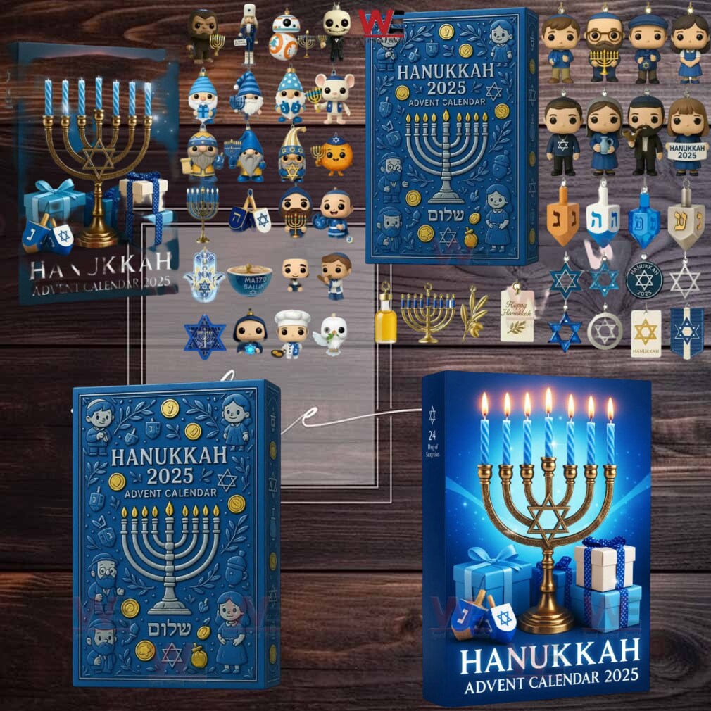 Hanukkah Advent Calendar 2025 Christmas Hanukkah Advent Calendar 2025 Christmas