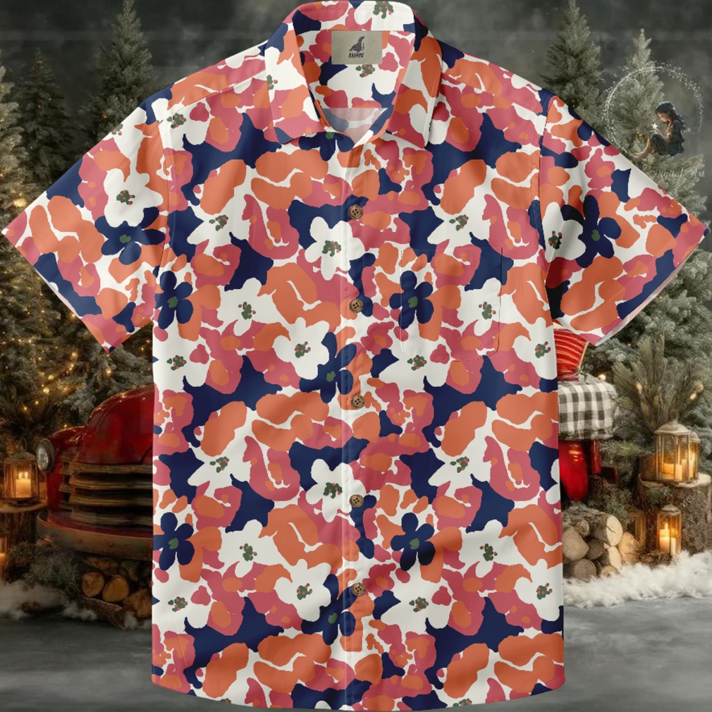 Hawaiian Shirt Bold Floral Energy Hawaiian Shirt Bold Floral Energy