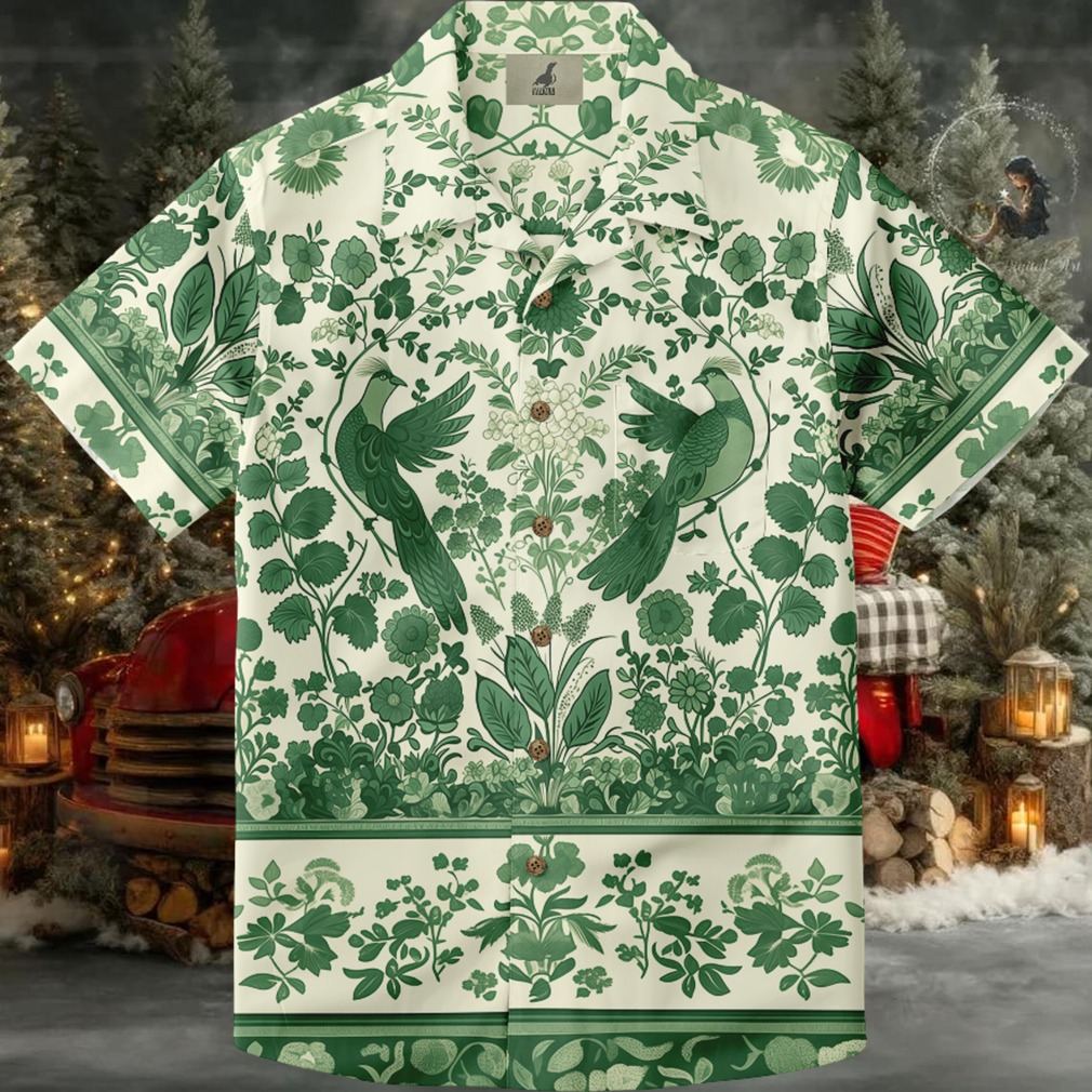 Hawaiian Shirt Harmony in Green Hawaiian Shirt Harmony in Green