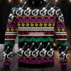 Jesus Riding T Rex Dinosaur Ugly Christmas Sweater Family