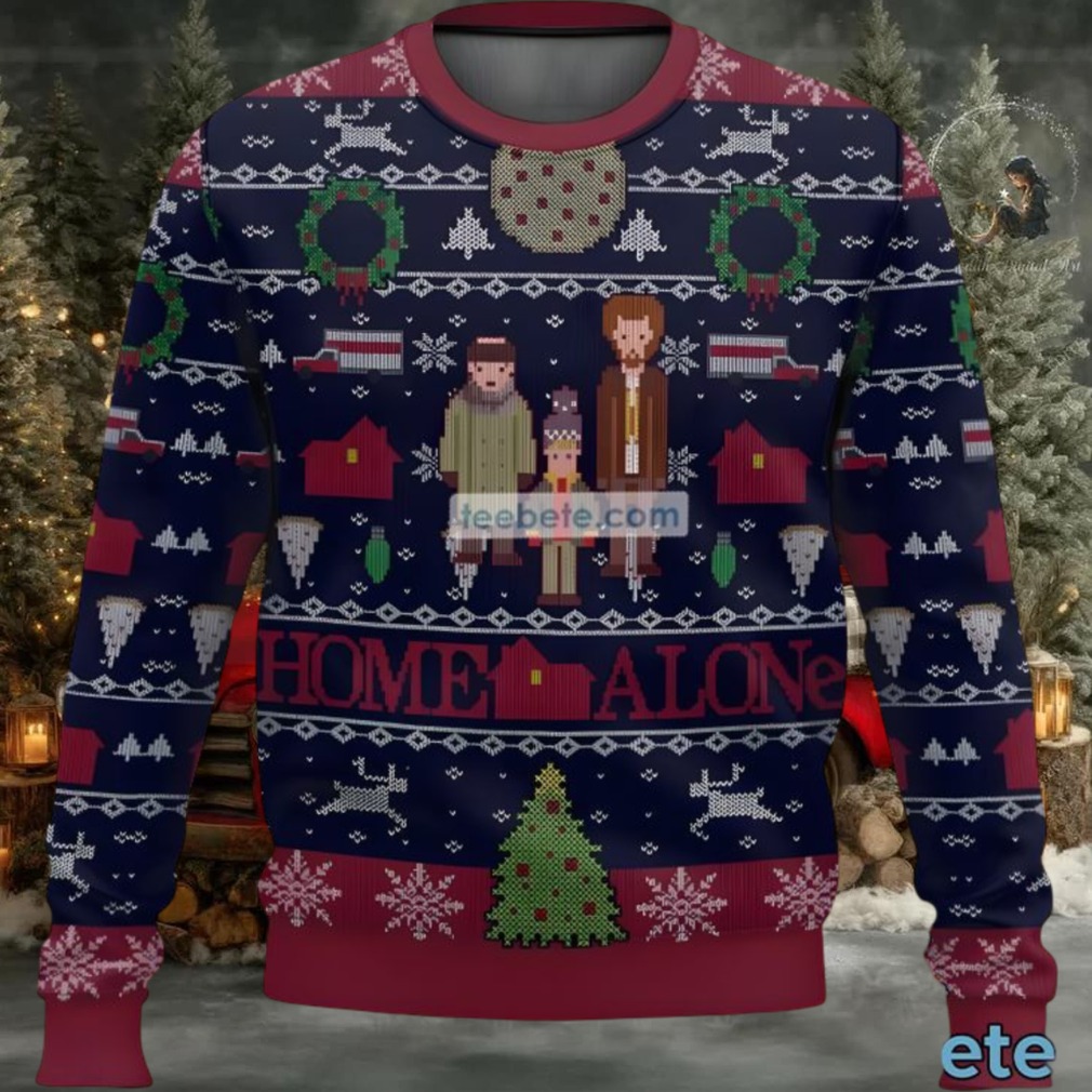 Home Alone Merry Christmas Couples Ugly Sweaters Home Alone Merry Christmas Couples Ugly Sweaters