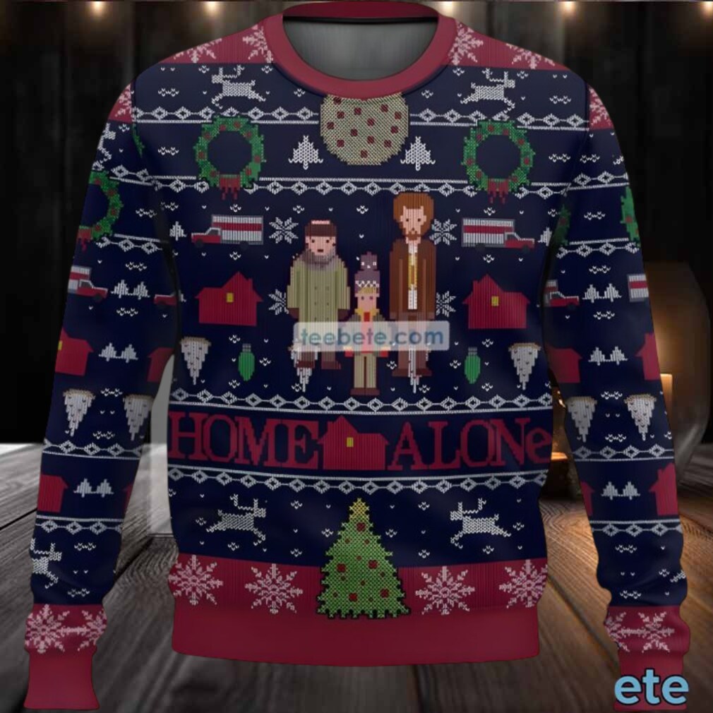 Home Alone Merry Christmas Couples Ugly Sweaters Home Alone Merry Christmas Couples Ugly Sweaters