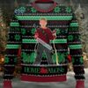 Alien Kidnaps Santa Claus On Christmas Eve Ugly Sweaters For Mens