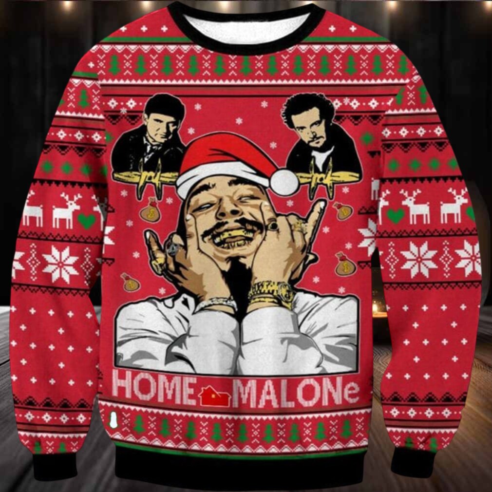 Home Malone Post Malone Ugly Christmas Sweater Home Malone Post Malone Ugly Christmas Sweater