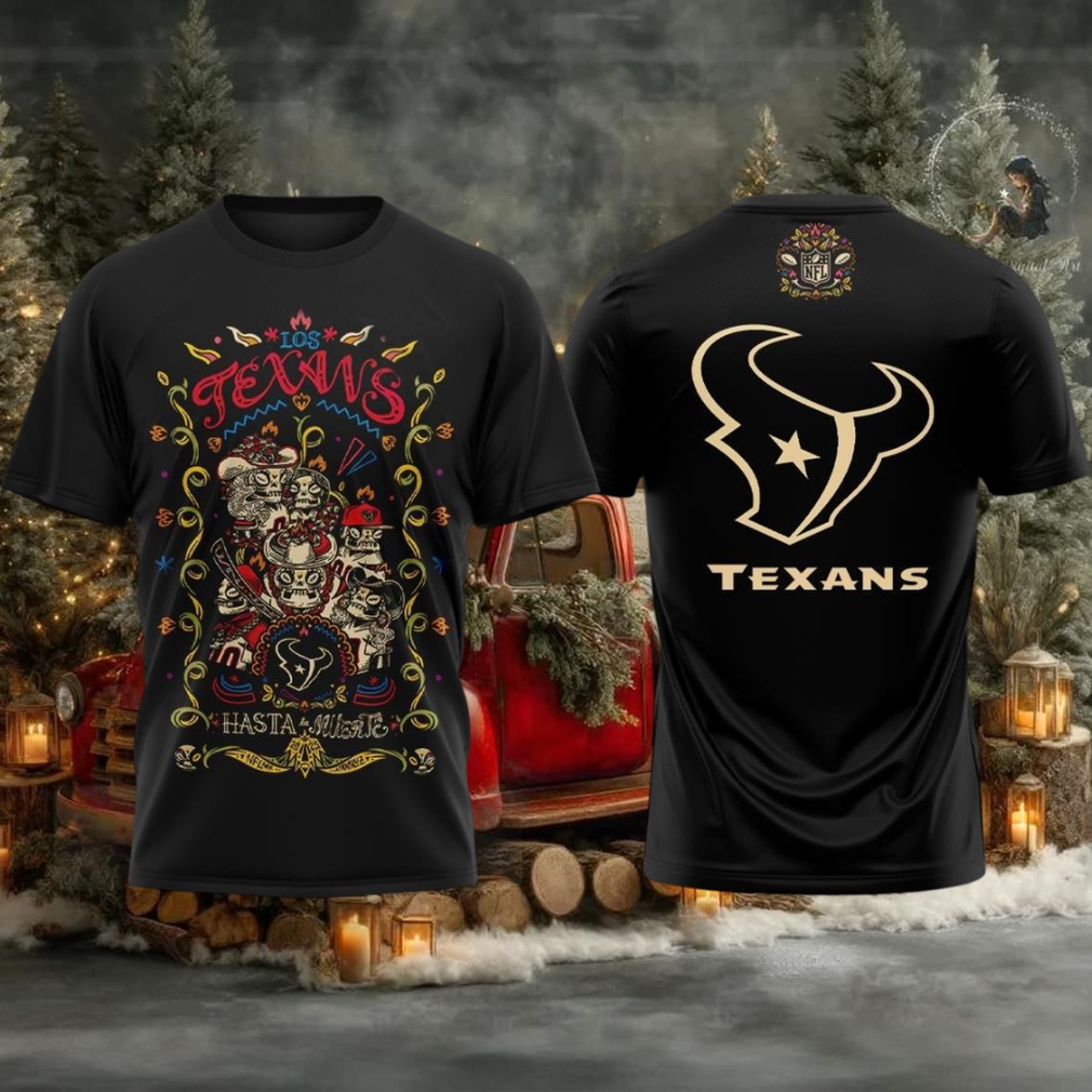 Houston Texans Celebrating The Day Of The Dead Hasta La Muerte 2025 Hoodie T Shirt Houston Texans Celebrating The Day Of The Dead Hasta La Muerte 2025 Hoodie T Shirt
