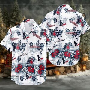 Houston Texans New Design Hot Summer Hawaiian Shirt Houston Texans New Design Hot Summer Hawaiian Shirt