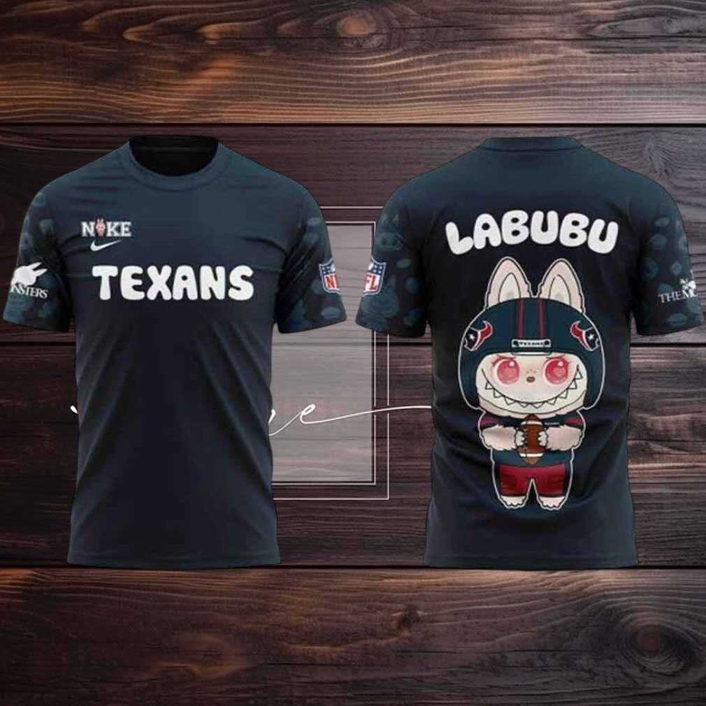 Houston Texans X Labubu Tshirt Hoodie Houston Texans X Labubu Tshirt Hoodie