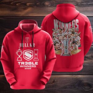 Hull Kingston Rovers 2025 Grand Final Champions Treble Winner Hoodie T Shirt