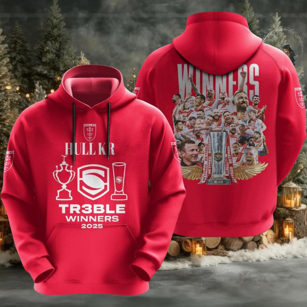 Hull Kingston Rovers 2025 Grand Final Champions Treble Winner Hoodie T Shirt Hull Kingston Rovers 2025 Grand Final Champions Treble Winner Hoodie T Shirt